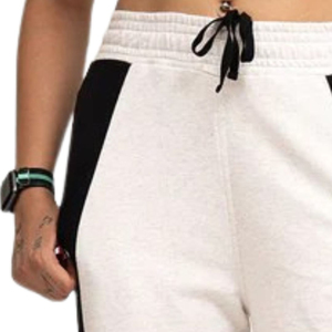 <b>Women's</b> Black White Solid Fleece <b>Winter</b> Regular Fit <b>Trouser</b> Casual Fashion Soft Fabric Comfortable Style <b>Women</b> <b>Trouser</b> - Product Image 2