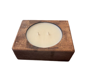 Recipiente para velas hecho a mano con base de madera para el hogar, bodas, festividades, de la mejor calidad, para mesas de restaurantes y cafeterías. - Product Image 2
