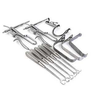 Ensemble d'instruments chirurgicaux Gen t&a, chirurgie générale, qualité hospitalière, acier inoxydable, outils de salle d'opération - Product Image 5