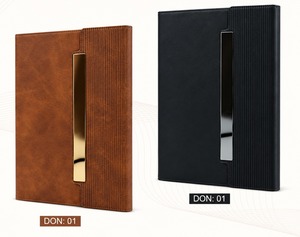 Carnets en cuir PU personnalisés, agenda, carnet A5, cadeau pour hommes et femmes, bureau, école, organisation quotidienne, écriture - Product Image 1