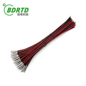 Venta directa de fábrica, termistor NTC de alta sensibilidad, Sensor de temperatura de superficie personalizado 3435 <span class=keywords><strong>3950</strong></span> <span class=keywords><strong>10K</strong></span> 50K 100K - Product Image 3