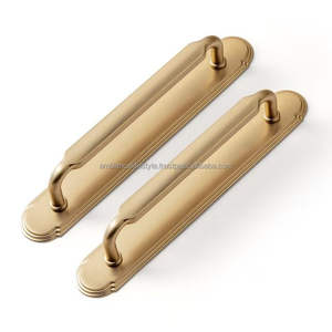 Tirador Metálico Arquitectónico para Muebles de Lujo, Puertas y Cajones, Herrajes de Diseño Interior Moderno - Product Image 5