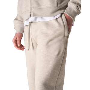 Conjunto de Sudadera con Capucha y Pantalones Deportivos para Hombre, Corte Recto, Ajuste Relajado, Dos Piezas, Estilo Casual Diario, Bolsillo Canguro, Personalizable OEM ODM - Product Image 6