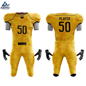 Conjunto de Uniforme de Fútbol Americano Profesional, Diseño Personalizado, Fabricante de Ropa Deportiva, Uniformes de Fútbol Americano Baratos al por Mayor - Product Image 4