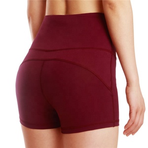 Shorts de sport pour femmes, extensibles, pour le fitness, le yoga, la course à pied, entraînement quotidien, taille haute, vêtements de sport actifs - Product Image 1