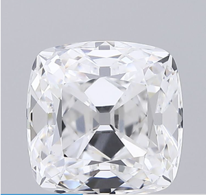 Diamante Cultivado en Laboratorio con Certificación IGI, 4.07 CT, Corte Cuadrado, Color E, Claridad VVS2, CVD LG 767602353, ROYAL GEMS para Joyería - Product Image 1