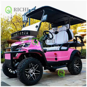 Voiture de golf électrique Club Car tout-terrain, petite jeep vintage, voiture de golf à essence <span class=keywords><strong>4x4</strong></span>, batterie au lithium électrique, voitures de golf d'<span class=keywords><strong>occasion</strong></span> - Product Image 2