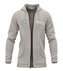 Sweat-shirt à capuche d'hiver personnalisé pour homme OEM ODM avec fermeture éclair en polaire avec impression de logo Polyester/coton Vêtements de sport et de gym - Product Image 6