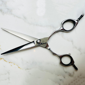 OEM Best Prices Luxury Stainless Steel Reusable Portable Adjustable Screw Pet Grooming Straight <b>Scissors</b> Razor Edge <b>Dogs</b> Cats - Product Image 2