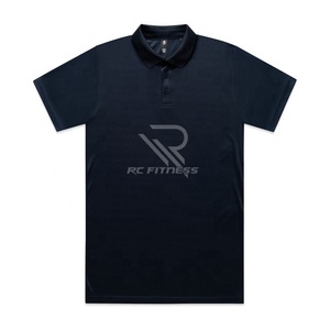 Camisetas de Golf de Alto Rendimiento para Hombre, con Logotipo Personalizado, Cuello Alto, Manga Corta, Poliéster, Secado Rápido - Product Image 4