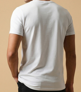 เสื้อยืดพิมพ์ลายผ้าฝ้ายพรีเมียมสำหรับผู้ชาย ทรงปกติ นุ่ม ระบายอากาศดี คอกลม สวมใส่สบาย เหมาะสำหรับฤดูร้อน ใส่ได้ทุกวัน สไตล์สตรีทแวร์ - Product Image 2