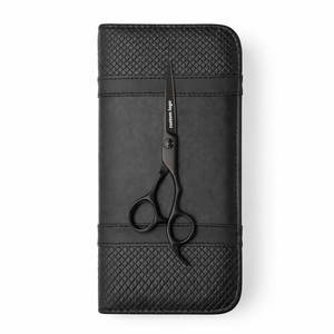 Ciseaux de coiffure professionnels noirs mats de qualité supérieure, lames en acier inoxydable aiguisées pour usage professionnel, design ergonomique, durables - Product Image 5