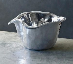Premium <b>silver</b> wine cooler <b>bucket</b> stylish <b>silver</b> stainless steel wine <b>ice</b> <b>bucket</b> with beautiful egdes hot selling product - Product Image 3