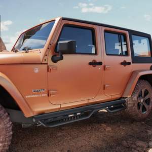 Pedane Laterali Nerf Bar da 6 Pollici con Rivestimento in Polvere per Jeep Wrangler JL 4 Porte 2018-2025, Rampe e Scale - Product Image 3