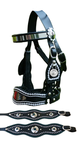 Selle anglaise en cuir de vachette de qualité supérieure de haute qualité Style équipement d'équitation Designer collier de poitrine Headstall selle occidentale - Product Image 4