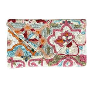 Sac potli perlé, pochette de mariage, sac assorti au lehenga, sac à main pour sari, sac potli ethnique, accessoires de mariage indiens - Product Image 1