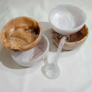 Plateau de service en résine de tourbillon fait à la main Design multiple Petits plats et assiettes de haute qualité pour les articles ménagers - Product Image 2