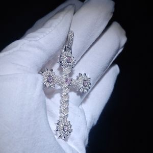 Venta al por mayor de fábrica: Nuevo conjunto de joyería de collar con cadena cubana y colgante de letra de moda, estilo HipHop Iced Out de alta calidad, ideal como regalo de Año Nuevo. - Product Image 3