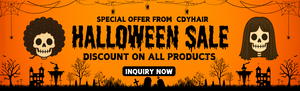 CdyHairVN Halloween Promotion 100% cheveux humains raides naturels non transformés cheveux en vrac pour la vente en gros de cheveux naturels plein volume - Product Image 6
