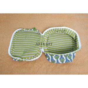 Juego de 3 Piezas para Niña, Diseño Acolchado con Estampado Floral, Rectangular, Talla S-M, Cierre de Cremallera, Ecológico, Resistente al Agua, Portátil y Plegable - Product Image 5