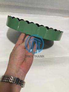 Bandeja de Laca con Borde Festoneado, Bandeja Decorativa para Servir, Elegante Bandeja Decorativa para el Hogar, Color Personalizado, Fabricante OEM ODM de Vietnam, Venta al Por Mayor - Product Image 5
