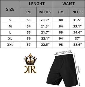 Shorts de MMA sur mesure de qualité supérieure pour hommes, vêtements de combat, vêtements de sport de marque personnalisée, vêtements de MMA DHL, équipement de MMA 10 pièces - Product Image 6