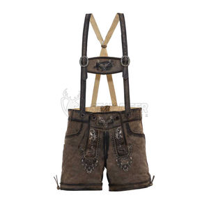 Shorts Tradicionales Alemanes de Lederhosen para Mujer, para la Celebración del Festival de la Cerveza - Product Image 2