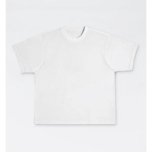 T-shirt de sport pour homme 100% coton, personnalisé avec impression sérigraphique sur le devant, tricoté, coupe oversize, séchage rapide, anti-boulochage, pour musculation et entraînement - Product Image 2
