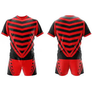 Maillot de rugby pour homme au design professionnel, nouveau style personnalisé, entièrement sublimé, en polyester, uniforme de sport de rugby - Product Image 5