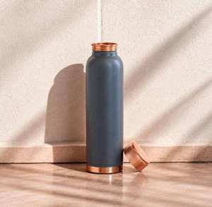 Botella de Agua de Cobre Puro Ecológica, Duradera y de Gran Capacidad para Uso en la Oficina - Diseño Moderno y Lujoso - Product Image 1