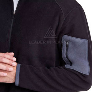 แจ็คเก็ตขนแกะผู้ชายขายดีอันดับต้นๆ ออกแบบโลโก้ของคุณเอง แจ็คเก็ตขนแกะผู้ชายสำหรับวิ่ง แจ็คเก็ตขนแกะผู้ชายสำหรับฤดูหนาว - Product Image 5