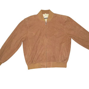 KADIA Veste d'hiver en cuir véritable pour femme, de qualité supérieure, en daim de vache, respirante, chauffante, écologique, style bomber - Product Image 1