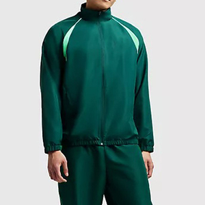 High Quality Custom Men Summer Breathable Nylon <b>Polyester</b> <b>Tracksuit</b> Two Piece Windbreaker Jacket And Sweatpants Set - Product Image 3