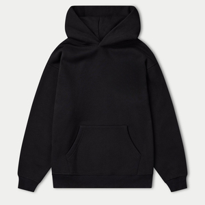 เสื้อฮู้ดดี้ทรงหลวมแบบกำหนดเอง ผ้าฝ้ายขัดเงา เฟรนช์เทอร์รี่ 500 GSM ทรงบ็อกซี่ หนานุ่ม น้ำหนักมาก สำหรับผู้ชาย - Product Image 5