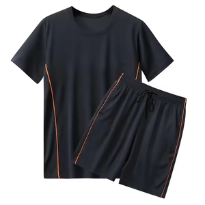 Premium Best Custom Men Summer <b>Tracksuit</b> Sportswear Breathable Causal With Solid Pattern Training Summer Wear <b>Tracksuit</b> For Men - Product Image 1