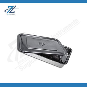 Surgical Dental Sterilization Instrument <b>Box</b> Stainless Steel Organizer <b>Storage</b> Tray Custom Size Medical <b>Tool</b> Case Made Pakistan - Product Image 2