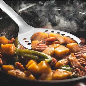 LD ตะหลิวสแตนเลสแบบมีรูพรุนอุปกรณ์ครัว - Product Image 1