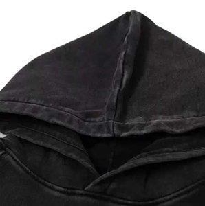 Ensemble de survêtement deux pièces délavé à l'acide pour homme – Tenue de sport décontractée pour la gym et le jogging – Ensemble d'entraînement personnalisable avec logo - Product Image 6