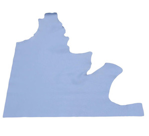 Cuero de vaca con textura granulada azul cielo, material de textura suave para la fabricación de bolsos, carteras y bolsos de mano de lujo para mujer, proyectos de artesanía. - Product Image 6
