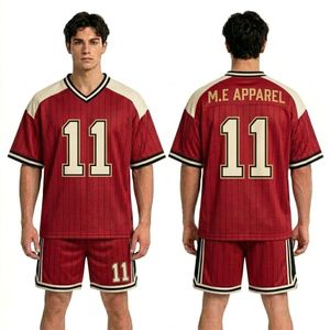 ชุดเซ็ตเสื้อเจอร์ซีย์และกางเกงขาสั้นสำหรับแฟนคลับ แบบพรีเมียมเนื้อผ้าหนาพิเศษ ลายทางคู่สีทองเหลือง-ดำ พร้อมขอบตกแต่ง - Product Image 6