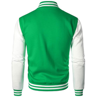 Vestes universitaires pour hommes en gros, vestes universitaires personnalisées avec logo, vestes universitaires unies pour hommes, respirantes et tendance