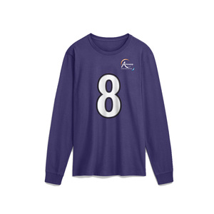 Camiseta de fútbol americano juvenil 2026 de moda con estampado por sublimación personalizado, jersey de fútbol de malla en blanco de corte holgado y extragrande para hombre - Product Image 2