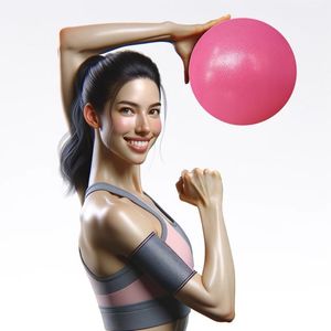 Palla per Esercizi da 9 Pollici con Pompa per Pilates, Yoga e Stabilità del Core - Confezione 1 Include 1 Palla e 1 Pompa, Confezione 2 Include 2 Palloni - Product Image 5