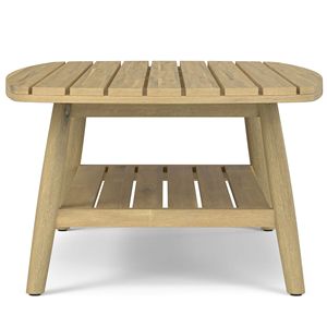 Tavolino da caffè da esterno Bayshore Light Teak - Product Image 3
