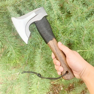 Hacha de Construcción Artesanal BA Enterprises, Hoja de Acero al Carbono de 4 3/4 Pulgadas, Mango de Madera, Uso en Exteriores, para Partir Leña, Bricolaje, Industrial - Product Image 5