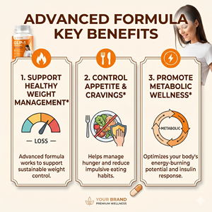 แคปซูลเพื่อสุขภาพลำไส้ ช่วยควบคุมความอยากอาหาร สมุนไพรเสริมอาหาร สูตรควบคุมน้ำหนัก ออร์แกนิค ปราศจากกลูเตน รับผลิตแบบ OEM - Product Image 3