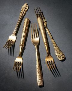 Juego de Cubiertos Modernos de Acero Inoxidable, Cuchara, Tenedor y Cuchillo Plateados - Product Image 4
