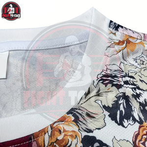 Men's Woven Sublimation Printed T-Shirt Breathable Quick-Dry Eco-Friendly Casual Sport Tee for Gym Running Outdoor Activities - Product Image 3