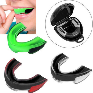 Protège-dents de boxe en cuir personnalisé, best-seller en ligne - Protection durable avec impression par sublimation intégrale pour le kickboxing - Product Image 4