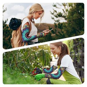 Unisex Adult Summer Sport Arm Warmers Custom Quick-Dry and Anti-Slip <b>Sunscreen</b> Sleeves with Ice Silk for Protection - Product Image 6